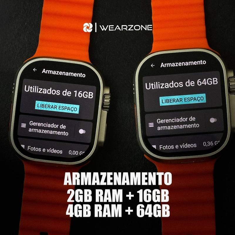 Horizon Pro 4G/5G AMOLED | Câmera Rotatória + NFC | 16Gb de Armazenamento e 2Gb de Ram